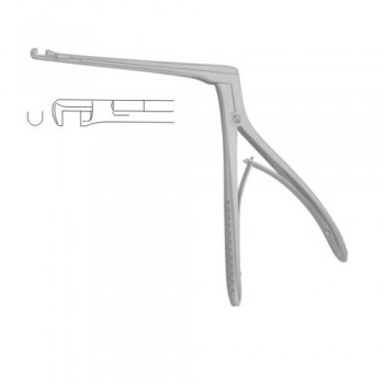 Hajek Sphenoid Punch Down Cutting Stainless Steel, 14 cm - 5 1/2" Bite size 4.0 x 4.0 mm
